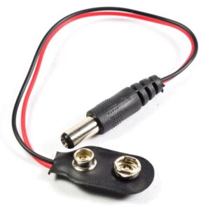 Conector de Bateria 9V para Arduino