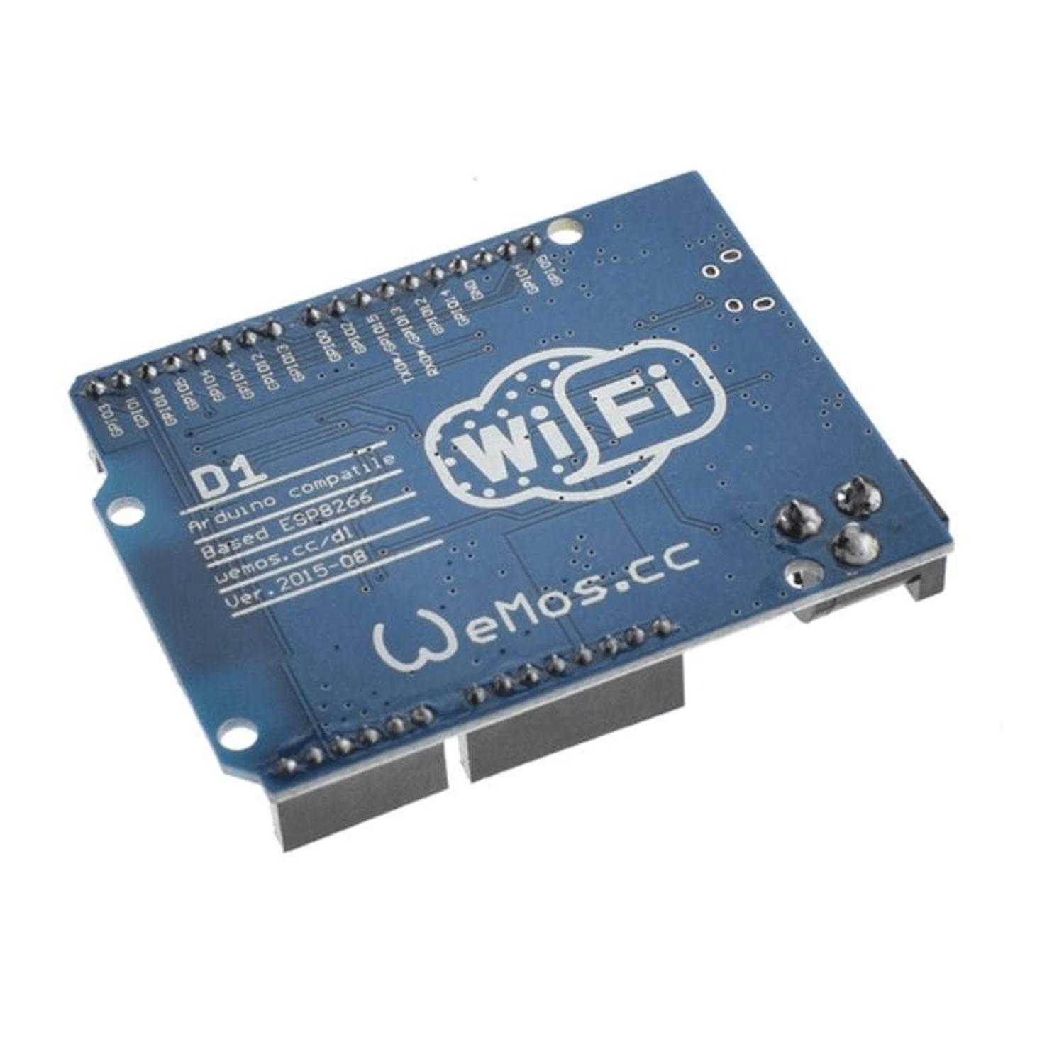 Wemos D1 Wi-Fi ESP8266 ESP-12F compatible con Arduino IDE