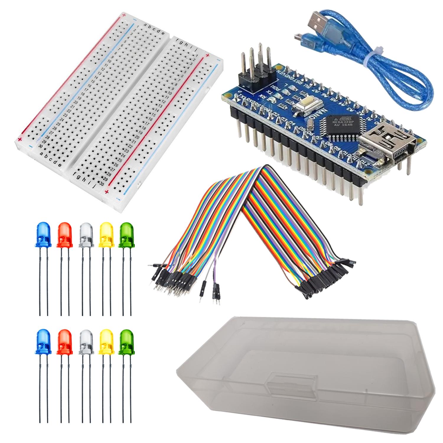 Kit NANO Basico Compatible Arduino IDE