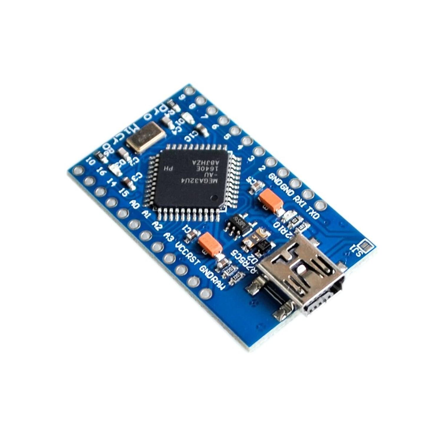 Pro Micro Usb Mini ATMEGA32U4 5v/16mhz Compatible Arduino IDE