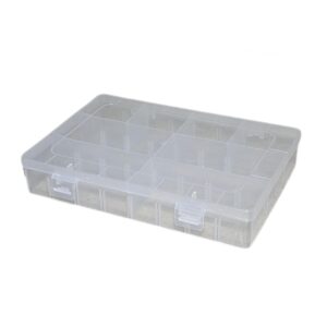 Caja Organizadora 19.5x12.8x3.5cm Tranparente