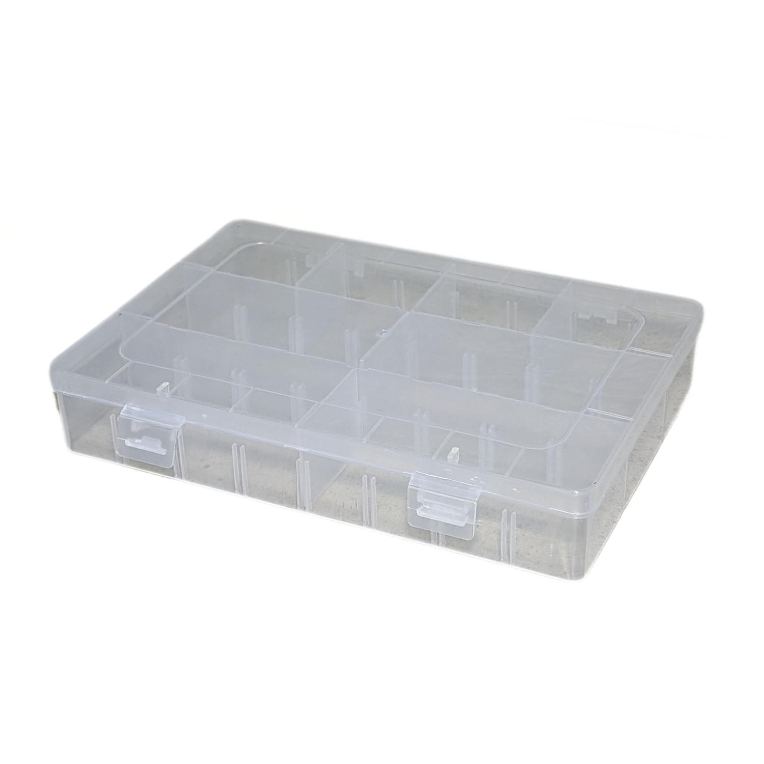 Caja Organizadora 19.5x12.8x3.5cm Tranparente