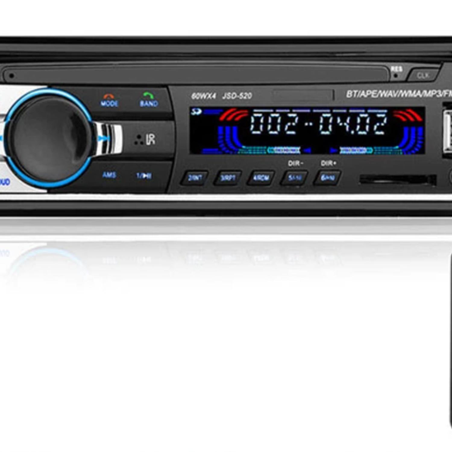 Auto Estereo JSD-520 MP3 Bluetooth Usb Aux 1 Din
