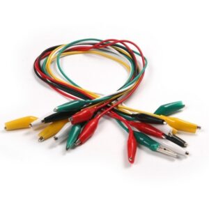 Juego de Cable Pinza Caiman 50cm 5pz