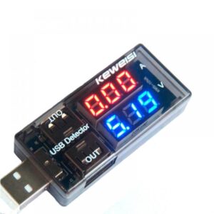 Usb Tester Probador Voltaje-Amperaje Digital Keweisi KWS-10VA