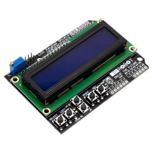 Shield Display LCD 16x2 Azul con Teclado