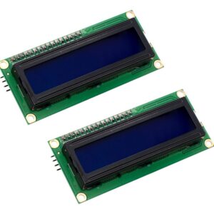 Paquete 2 piezas Display LCD 16x2 Fondo Azul I2C