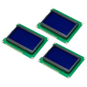 Paquete 3 piezas Display LCD 128X64 12864 Azul