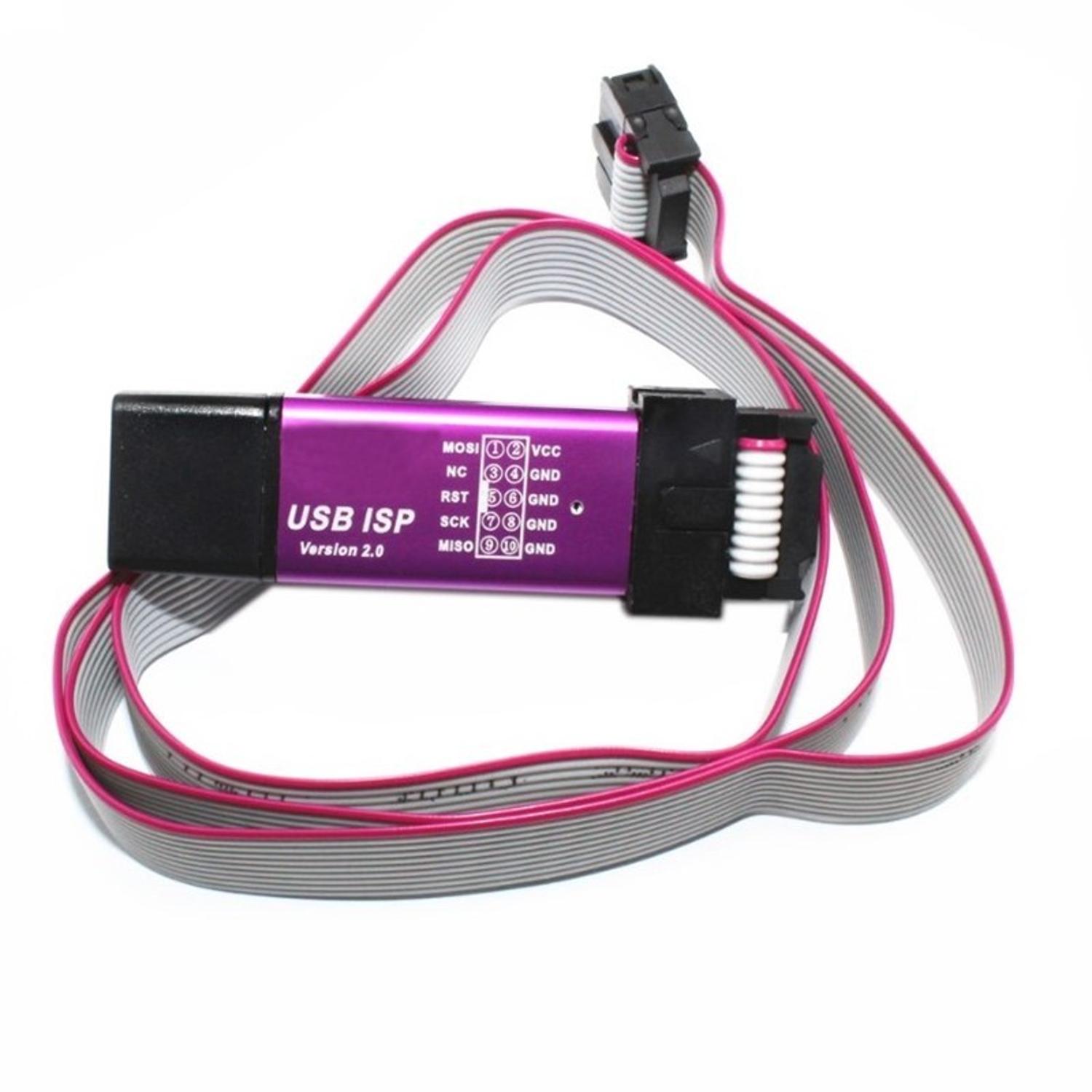 Programador ISP USB V2.0 Para ATMEL AVR ATMega ATTiny 51/AVR