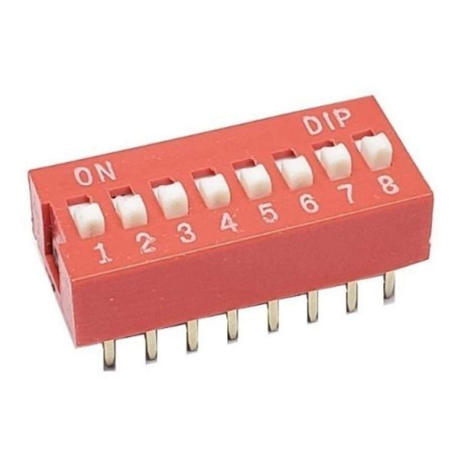 Dip Switch 8 Canales