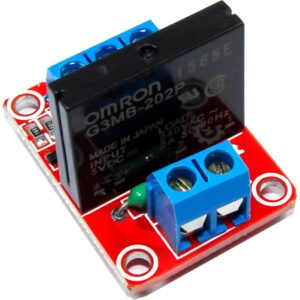 Modulo Relevador 1 Canal 5v Estado Solido Bajo Nivel G3MB-202P