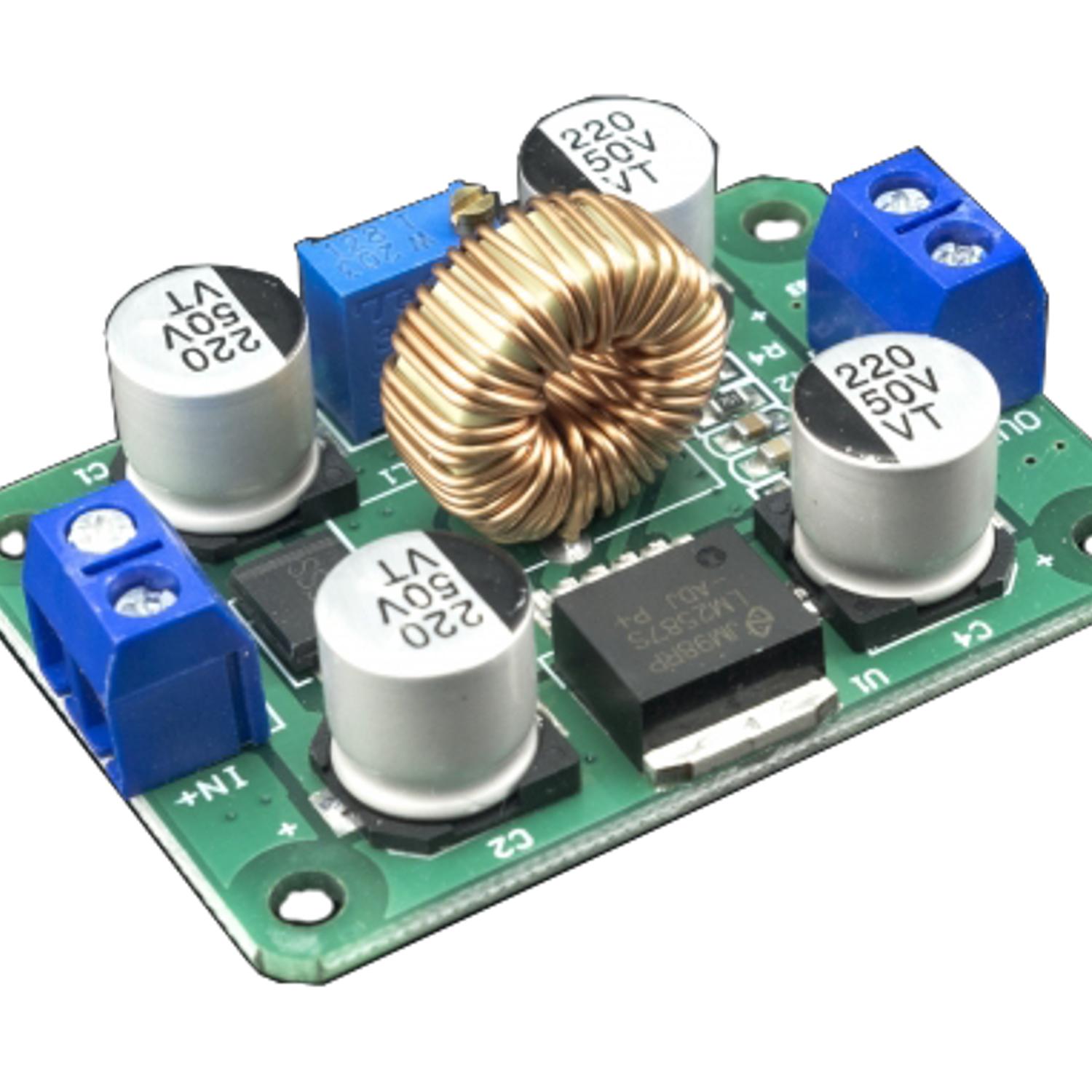 Modulo Elevador de Voltaje LM2587 DC a DC Boost Step-up de 4.5-35V a 3.5-32V 5A