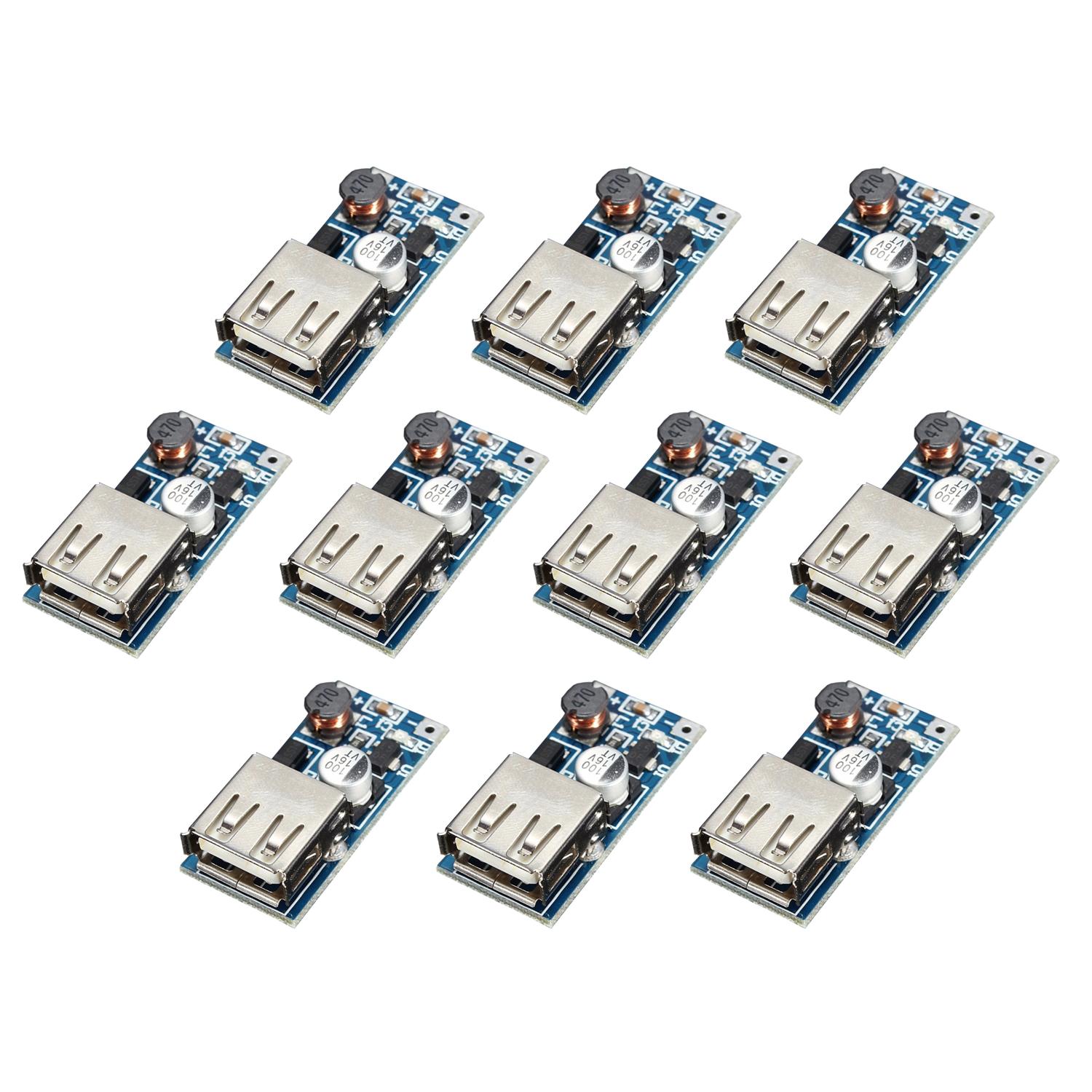 Paquete 10 Piezas Módulo Elevador De Voltaje Pfm DC-DC 0.9v-5v A 5v Usb